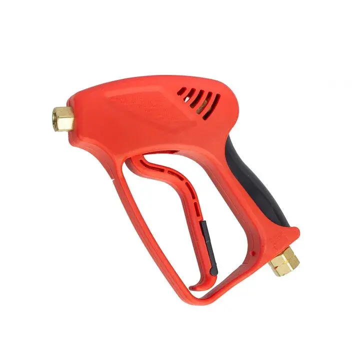 Thumbnail: The high pressure washer gun is light and easy to use.345bar-5000PSI, brass fitting, meet daily cleaning needs for your car,