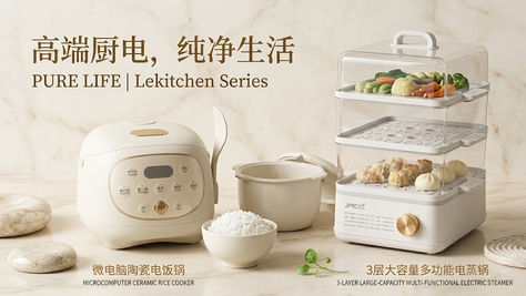 让每一餐更简单: LeKITCHEN 全新厨房电器