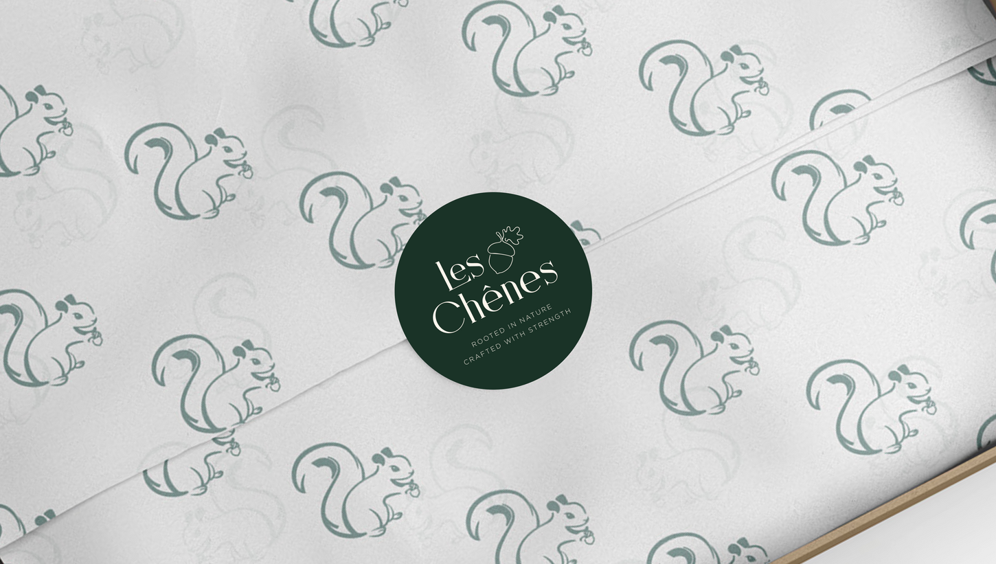 les chenes tissue paper