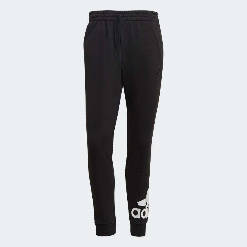 ADIDAS ESSENTIALS FRENCH TERRY TAPERED CUFF LOGO PANTS (GK8968)