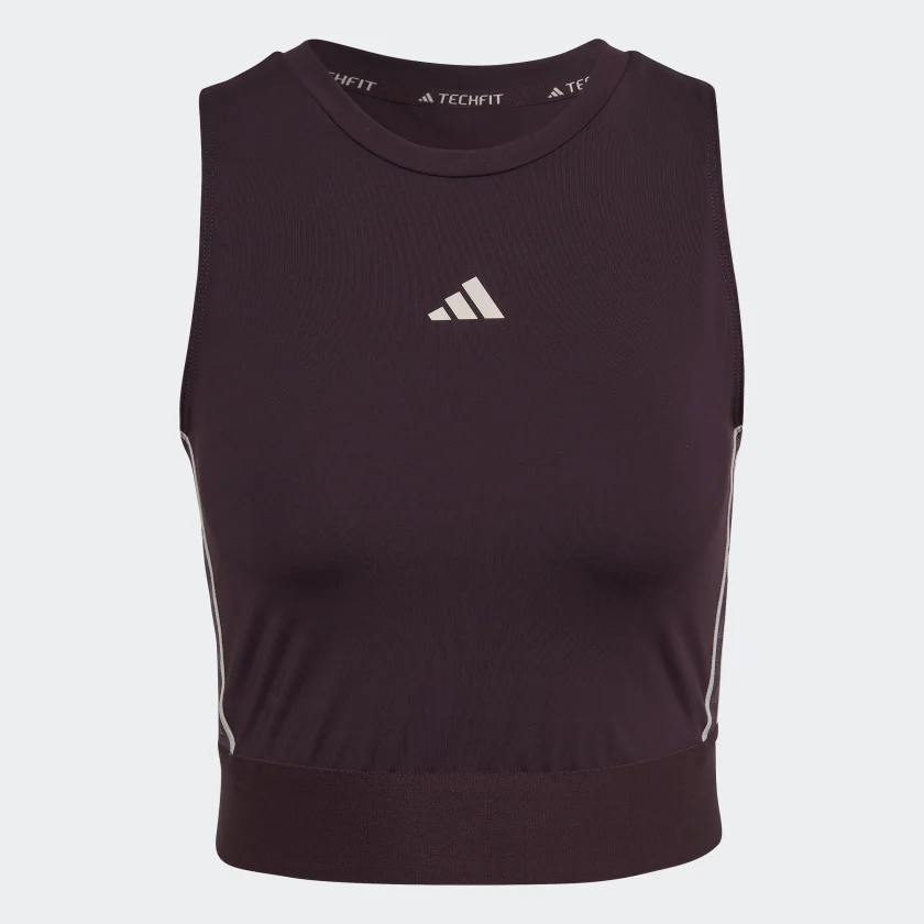 Adidas tape deals crop top