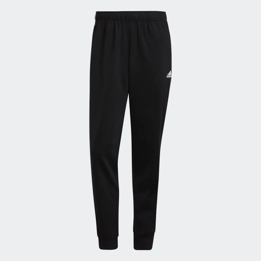 ADIDAS ESSENTIALS WARM-UP TAPERED 3-STRIPES TRACKSUIT BOTTOMS (H46105)