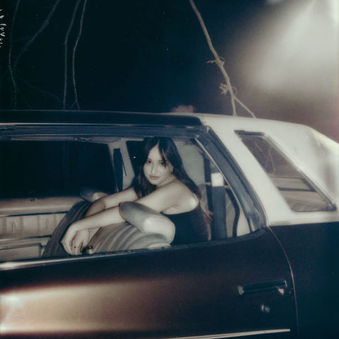 a picture of the artist, Allegra Jordyn on set for the music video, Thunder, baby