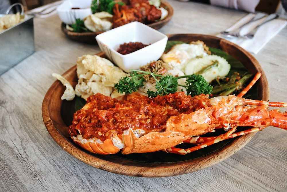 Chef Wan's Balado Lobster Nasi Lemak