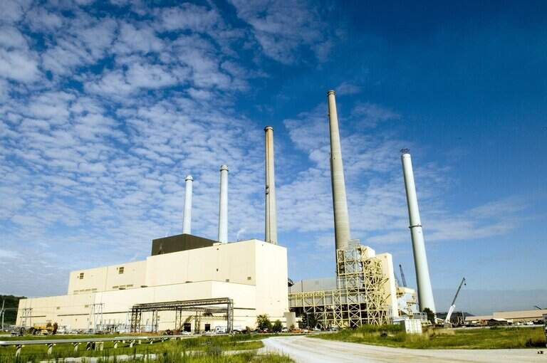 East Kentucky Power Cooperative's Hugh L. Spurlock Generating Station is a coal-fired power plant in Mason County where a data center could locate. (Photo courtesy of East Kentucky Power Cooperative)
