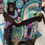 Thumbnail: Blue Paisley Bike Pannier Bag