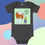 Thumbnail: "What Matters" Baby short sleeve one piece