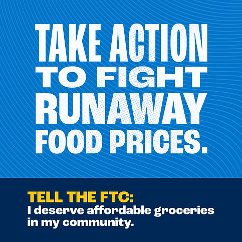 Take Action on Food Prices
