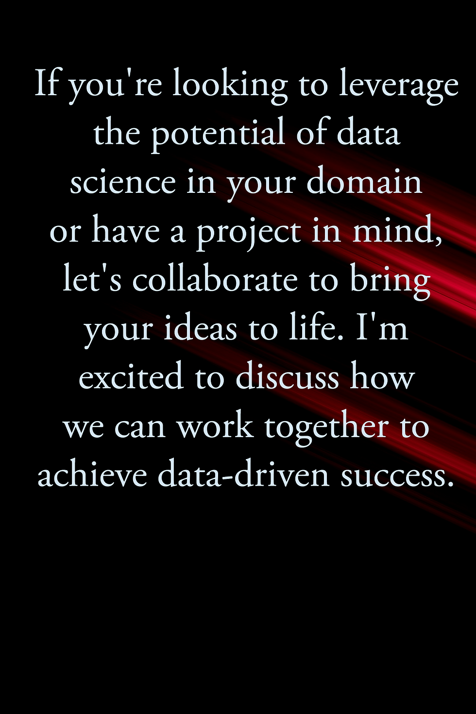 An image representing teamwork or collaboration, encouraging readers to collaborate on data science projects. This image invites them to explore collaboration opportunities by clicking the corresponding link.