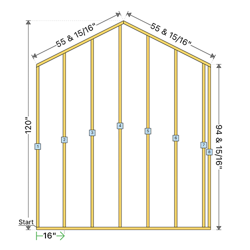 How To Build Rake Walls With The RedX App