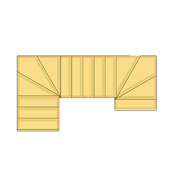 C Shaped Winder Stair Calculator