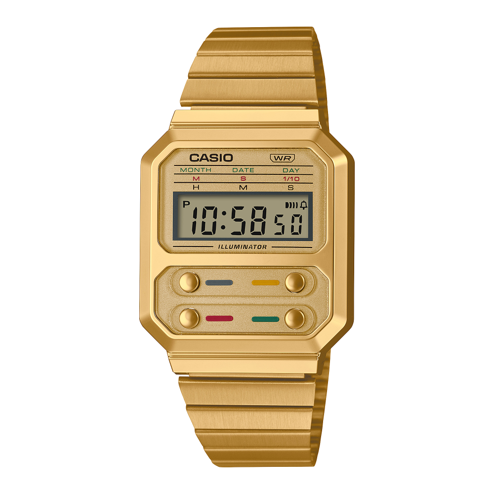 Reloj Vintage Casio A100WEG-9A