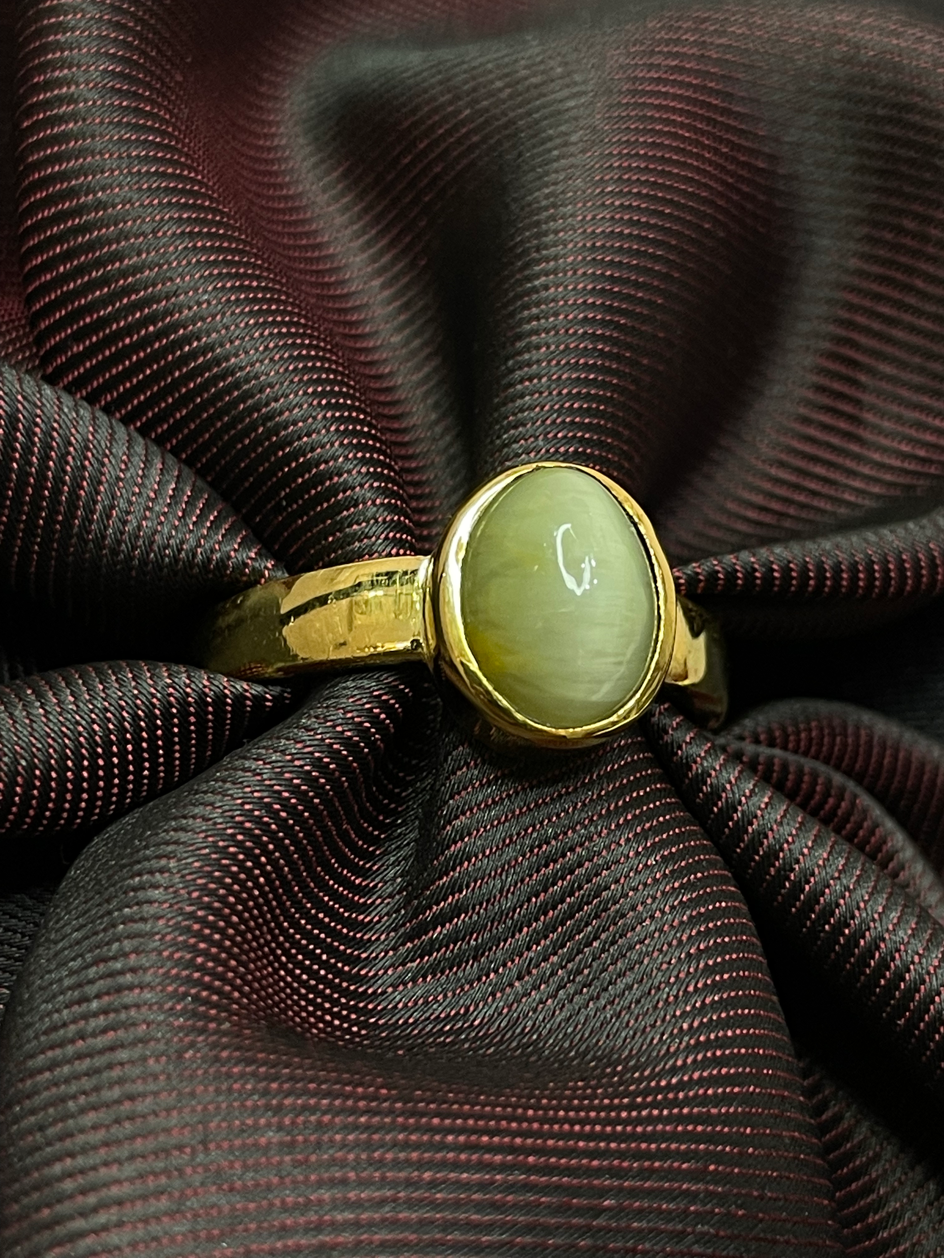 Cat's Eye - Lehsunia Ring Adjustable