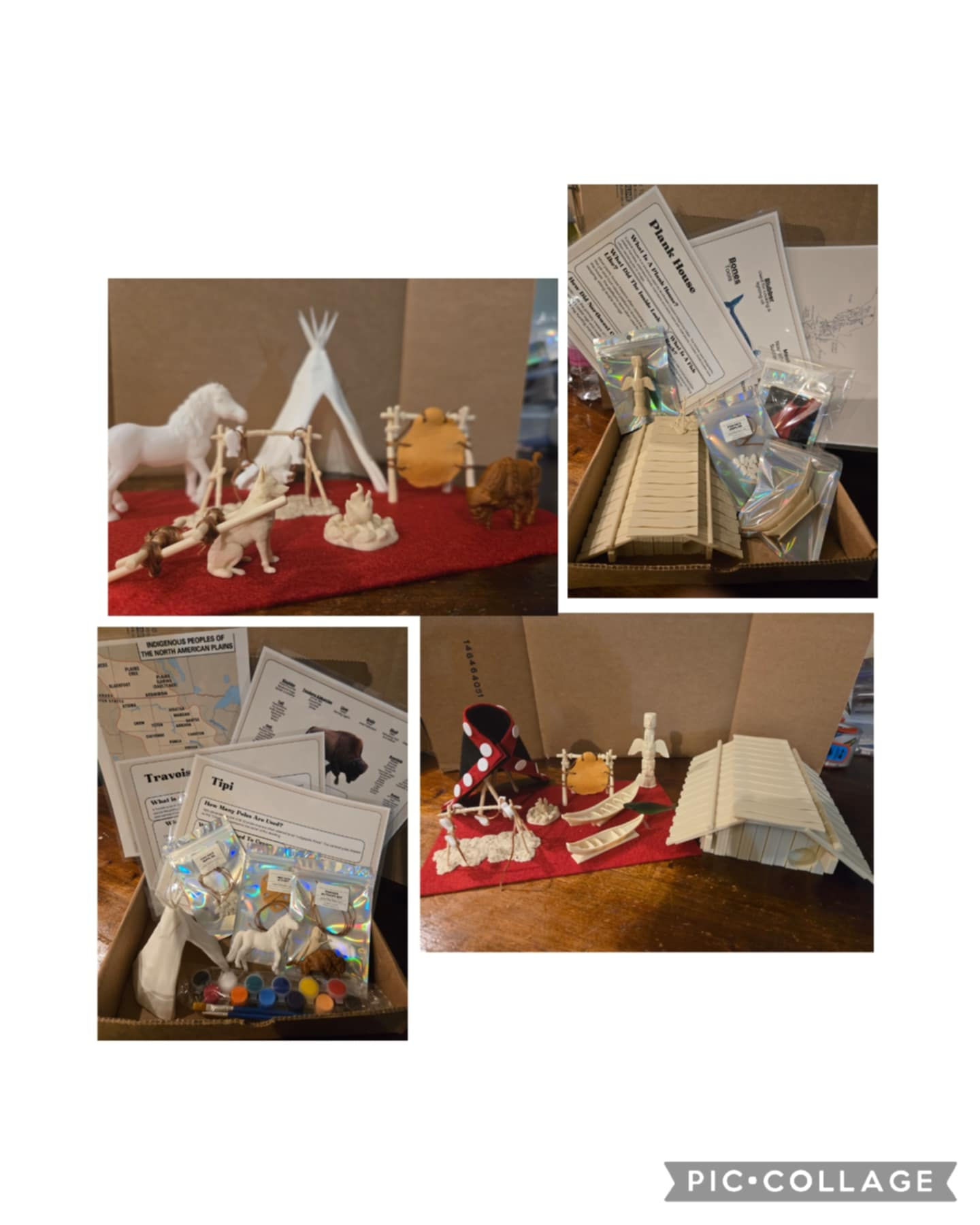 Native American Village Teaching Kits