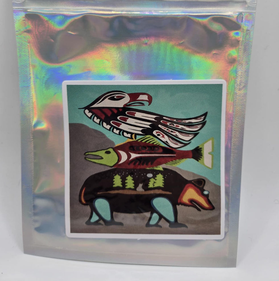Thumbnail: 3" Square Vinyl Stickers