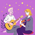 Gold and purple one-to-one adult music therapy session.jpg