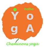 Logo_orange_Cheminons Yoga