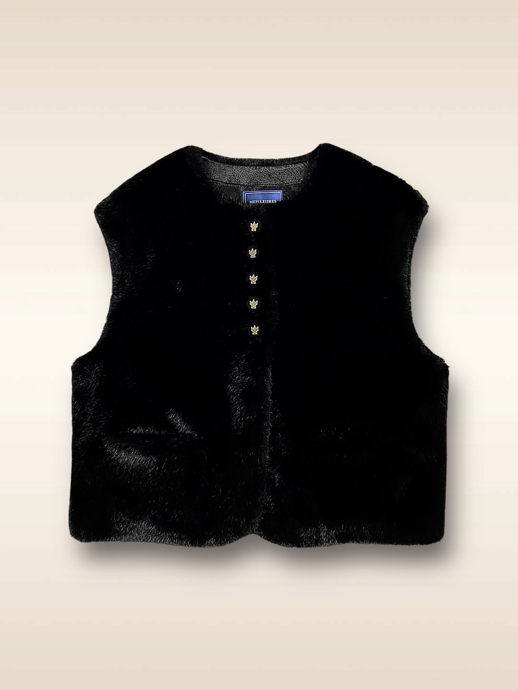 FUR COAT VEST