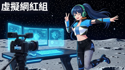 【虛擬網紅創作組｜報名入口】2026元宇宙虛擬網紅創作設計大賽
