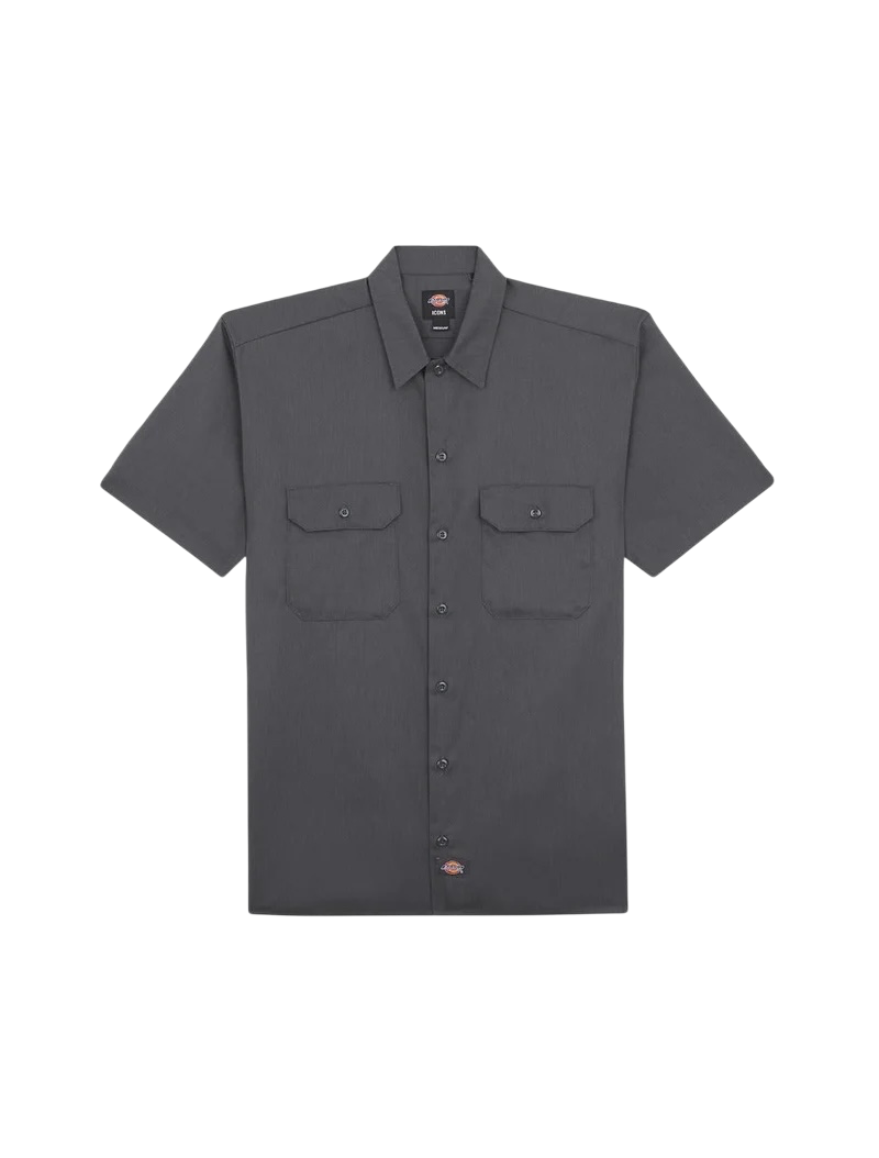 Chemise Work Shirt Rec Gris Anthracite