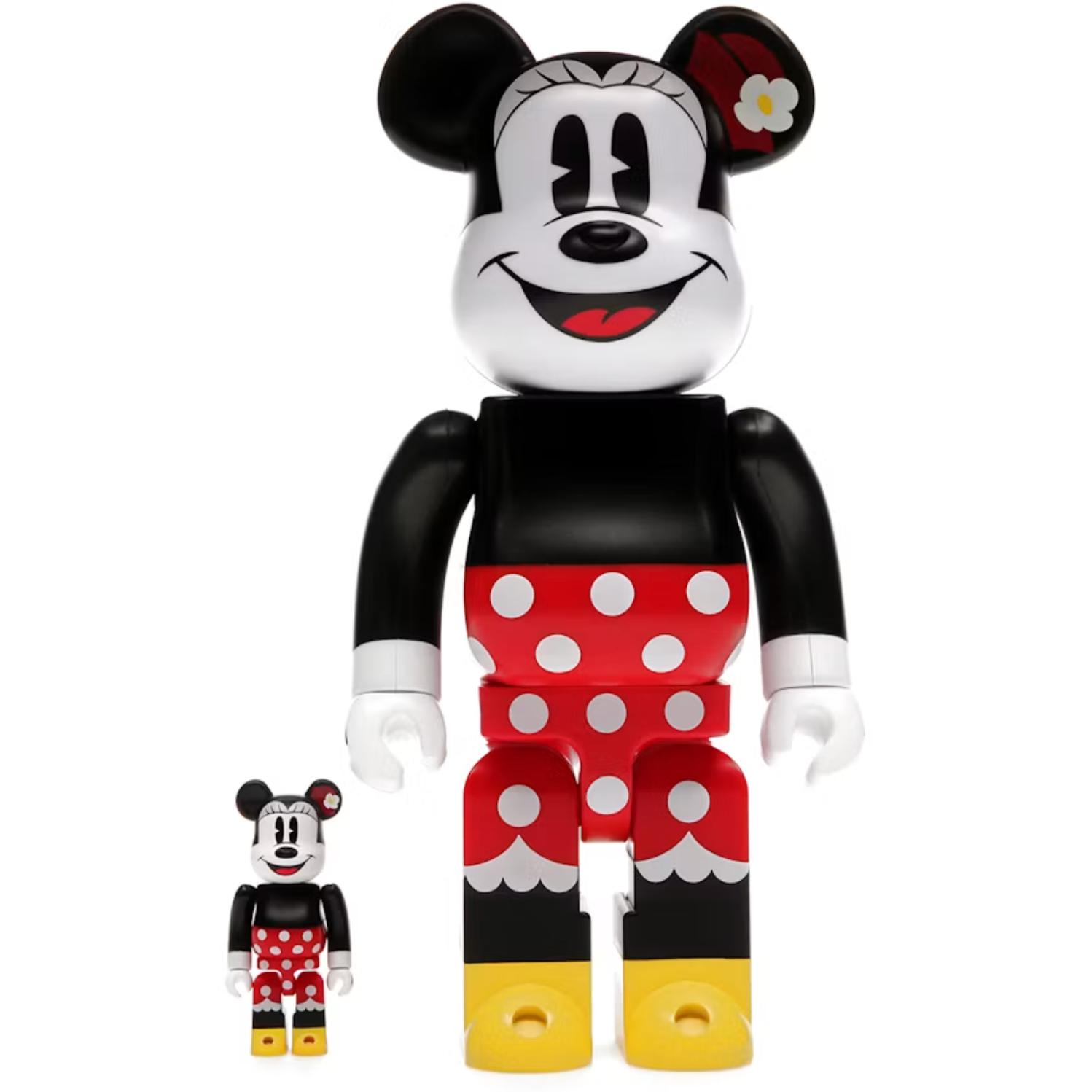 Bearbrick 100% + 400% Minnie Mouse