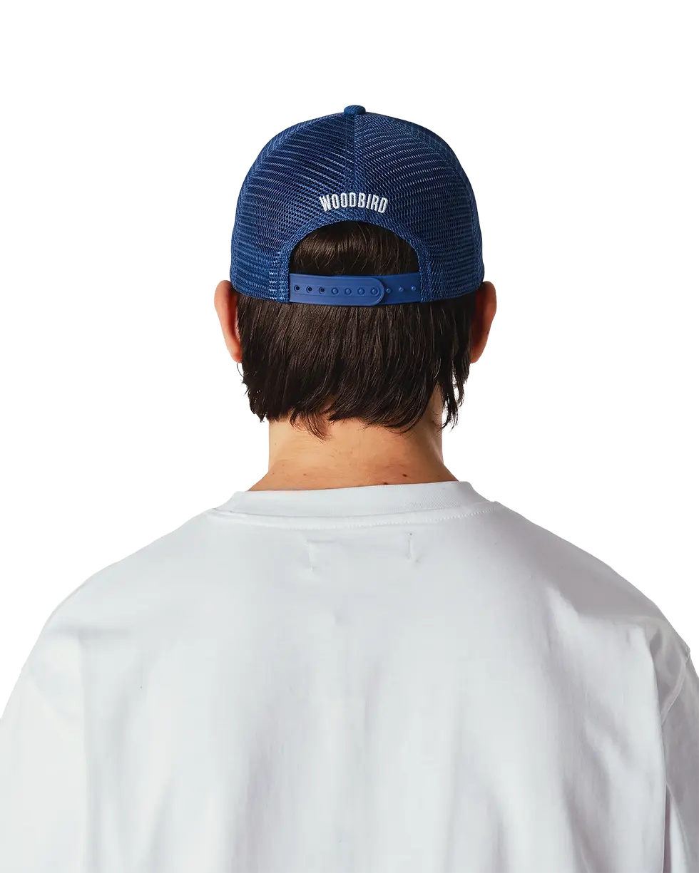 Thumbnail: Casquette WBChuck Trucker Bleue