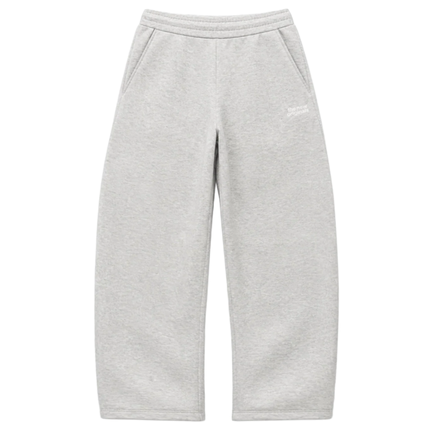 Jogging Emblem Curved Gris