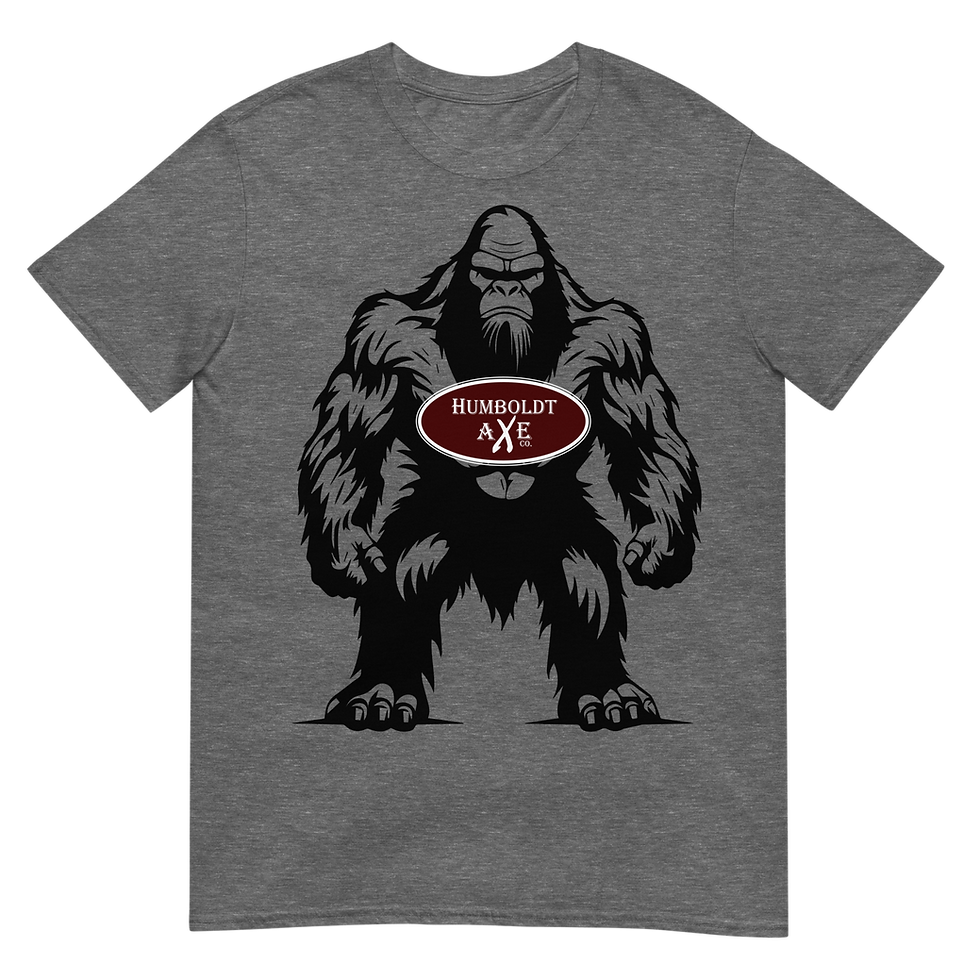 Thumbnail: Humboldt Axe Oval Bigfoot Short-Sleeve T-Shirt