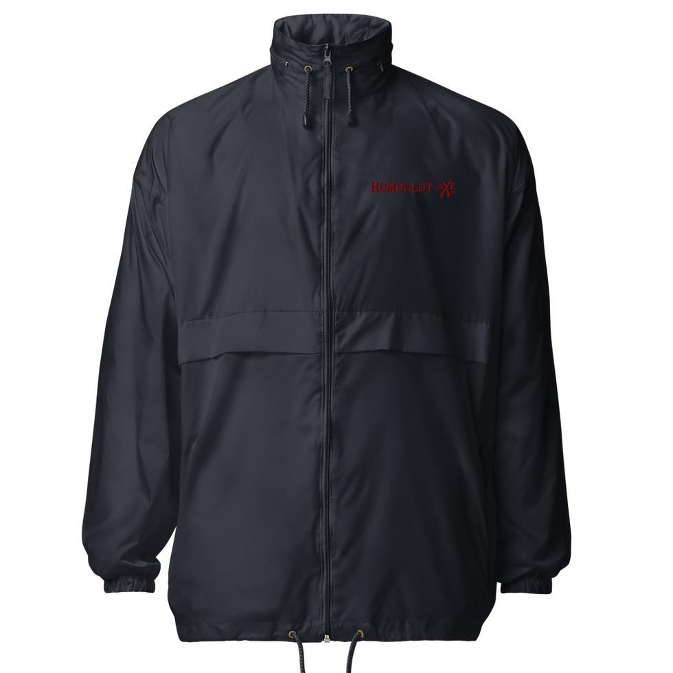 Thumbnail: Humboldt Axe - Red Logo - Unisex windbreaker