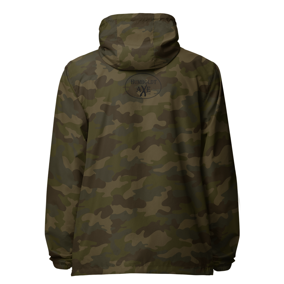 Thumbnail: Humboldt Axe - Unisex lightweight zip up windbreaker