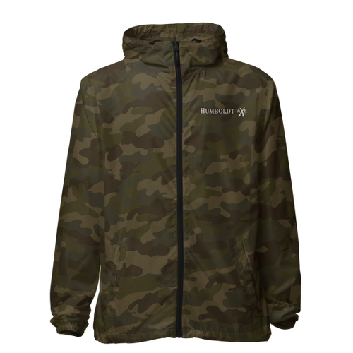 Humboldt Axe - Unisex lightweight zip up windbreaker | Humboldt Axe
