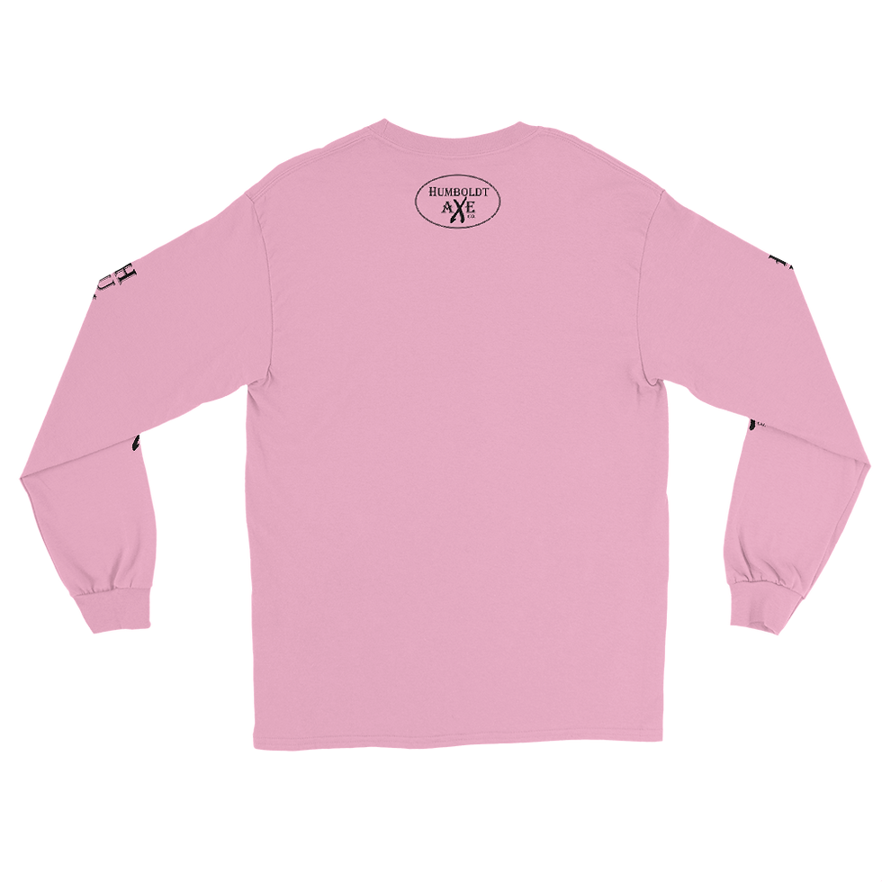Thumbnail: Men’s Premium Long Sleeve Shirt - Black Multi Logo
