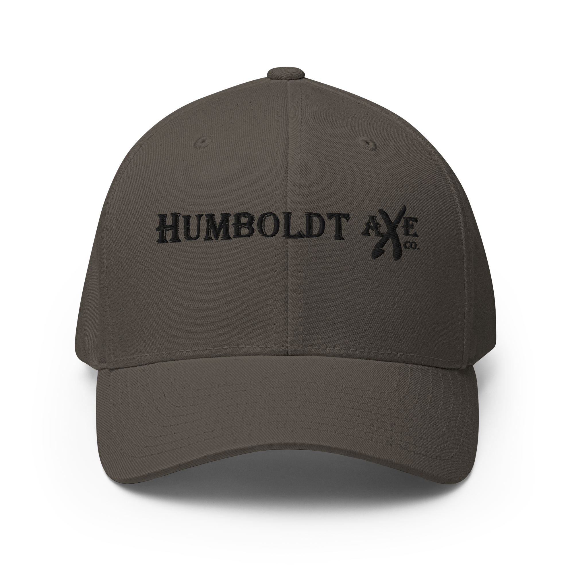 Logo - Grey - Embroidered Flex Fit Hat