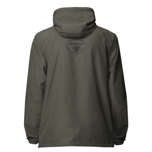 Humboldt Axe - Unisex lightweight zip up windbreaker | Humboldt Axe