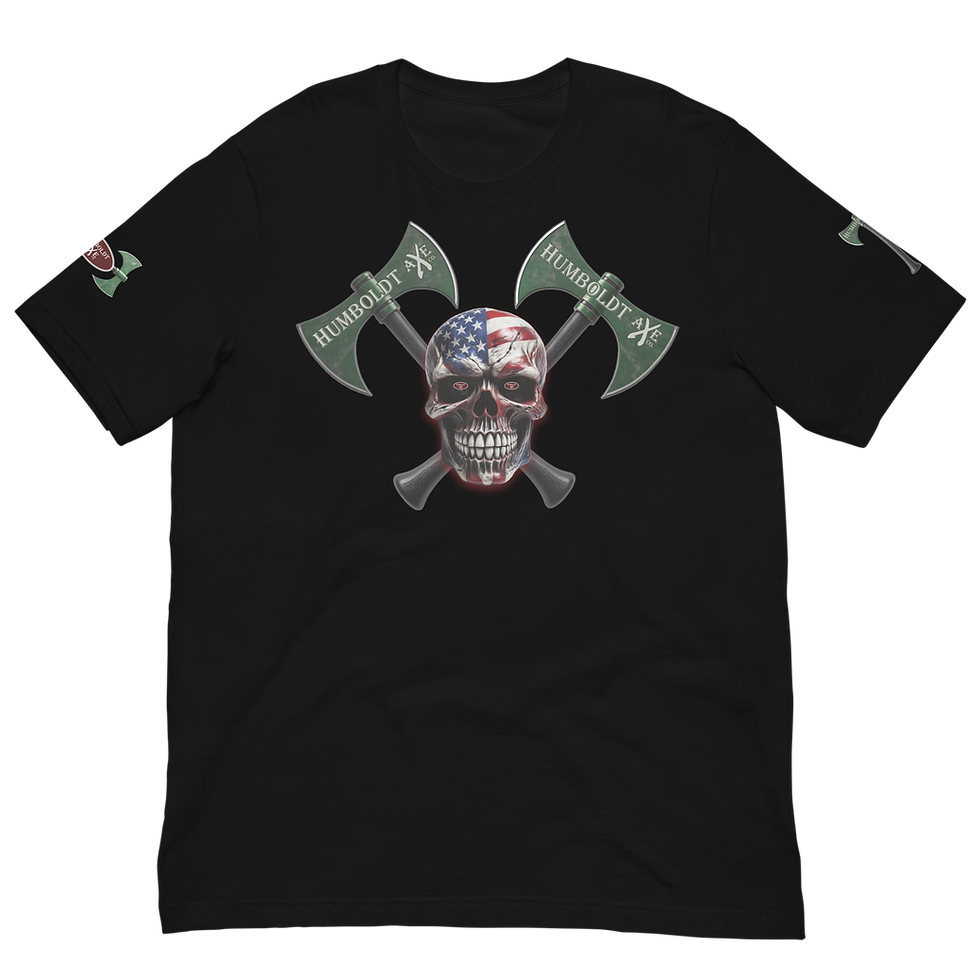 Thumbnail: Humboldt Axe - Patriot Skull Cross