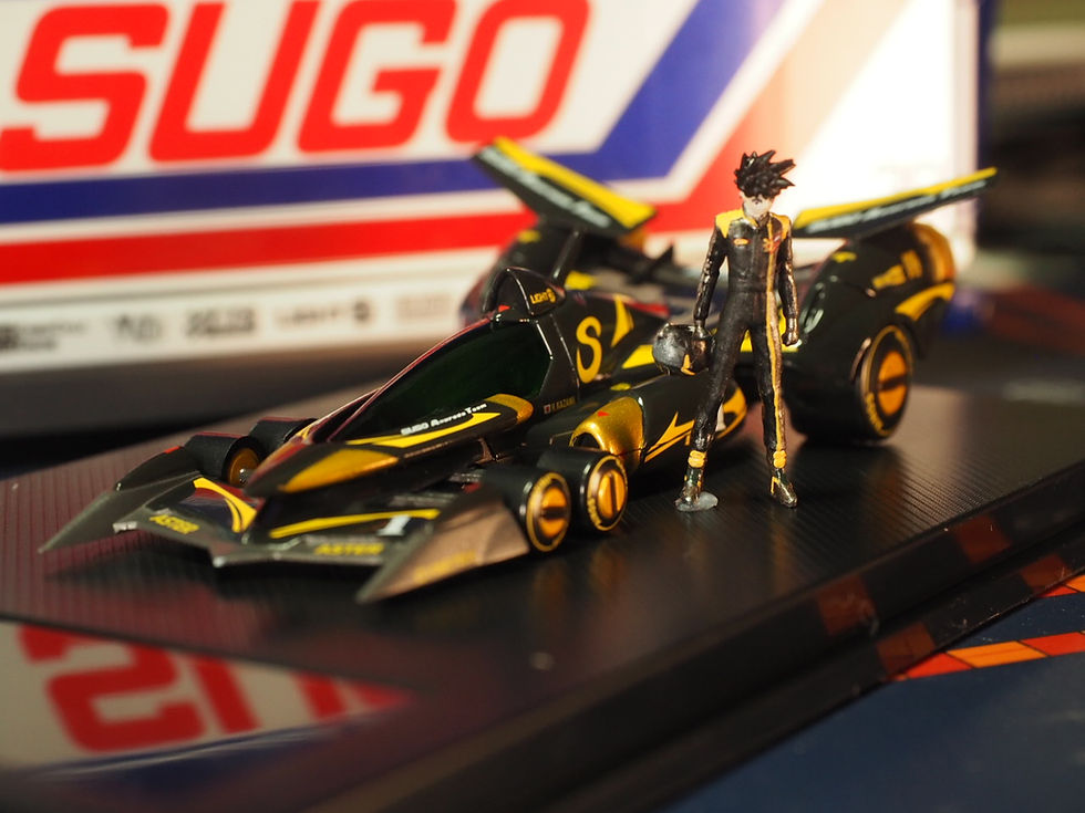 Thumbnail: DWS+ 1/64 Figures GPX Cyber formula Hayato Kazami SP 1pcs set