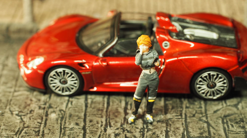 섬네일: FigureWorkShop 1/64 Figures Selfie Girl ver B 1Pcs set  FWS164075