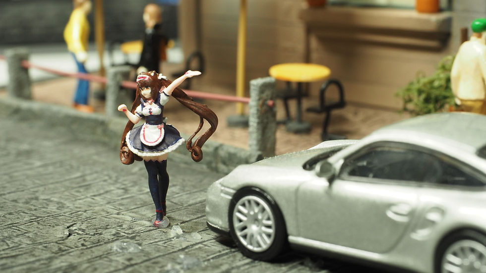 サムネイル： DWS 1/64 Figures Nekopara (ネコぱら) Chocola(ショコラ)Vanilla (バニラ) 2pcs set DWS+64058S