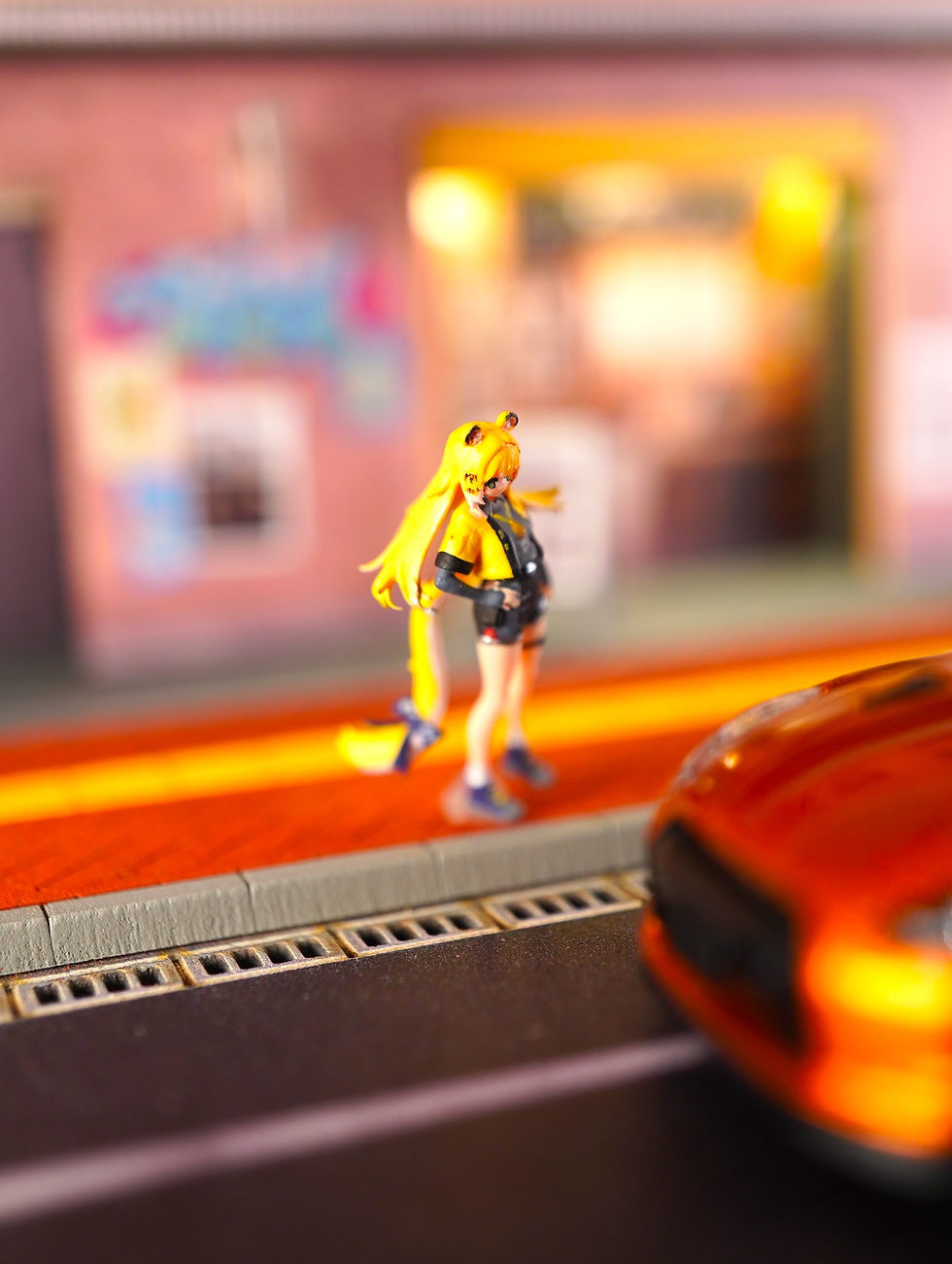 Thumbnail: Pre order 預售 DWS+ 夢之工房 1/64 人偶 ZZZ《絕區零》師姐 橘福福