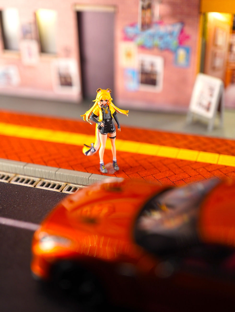 Thumbnail: Pre order 預售 DWS+ 夢之工房 1/64 人偶 ZZZ《絕區零》師姐 橘福福
