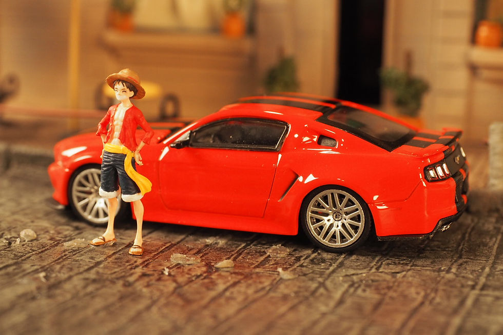 섬네일: DWS+ 1/64 Figures ONE PIECE.Monkey D. Luffy 1pcs set