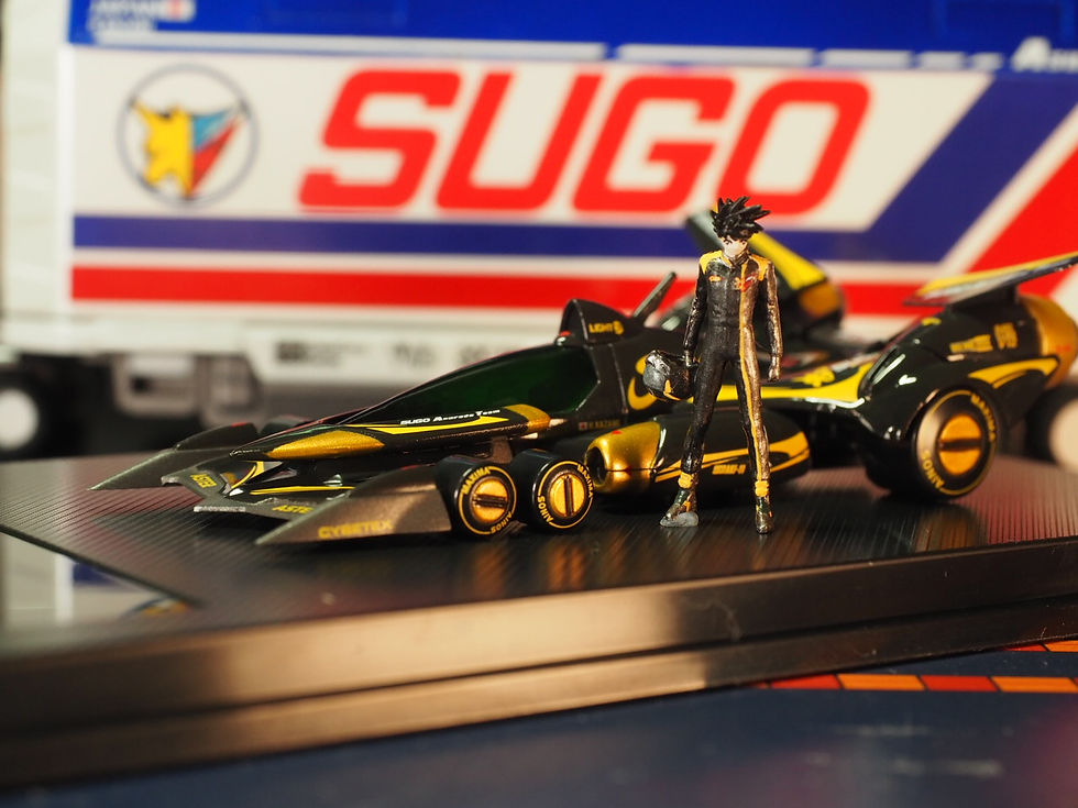 縮圖：DWS+ 1/64 Figures GPX Cyber formula Hayato Kazami / ASUKA SP 2pcs set