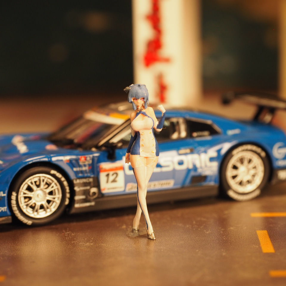 섬네일: DWS+ 夢之工房 1/64 人偶 碧藍航線 聖路易斯 賽車女郎 1個組 全新版 限量發售