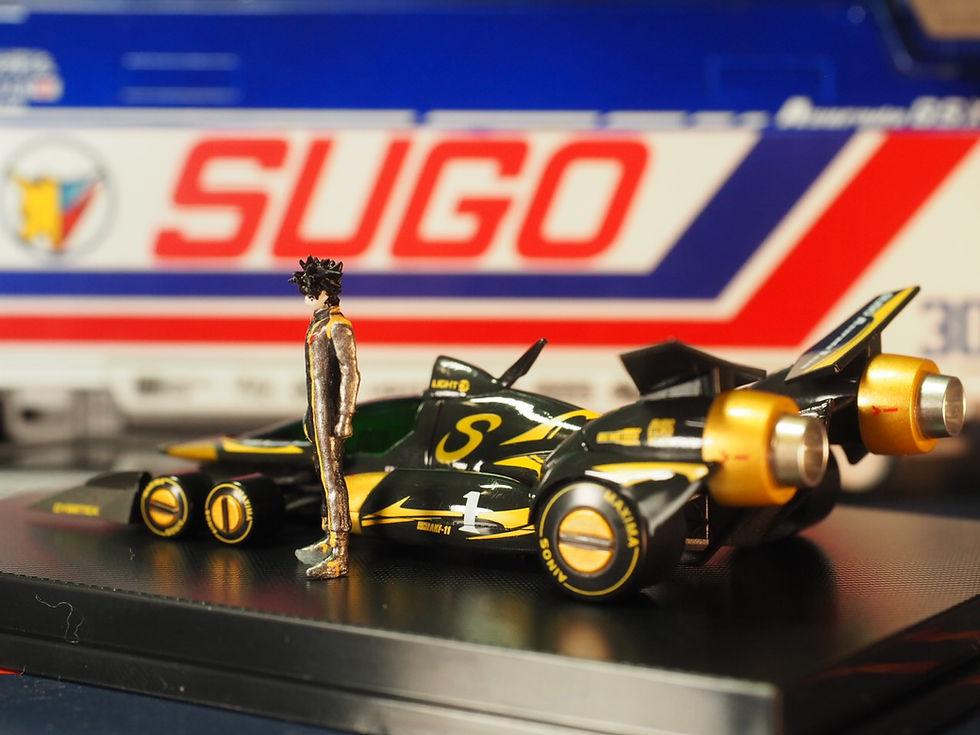 サムネイル： DWS+ 1/64 Figures GPX Cyber formula Hayato Kazami / ASUKA SP 2pcs set