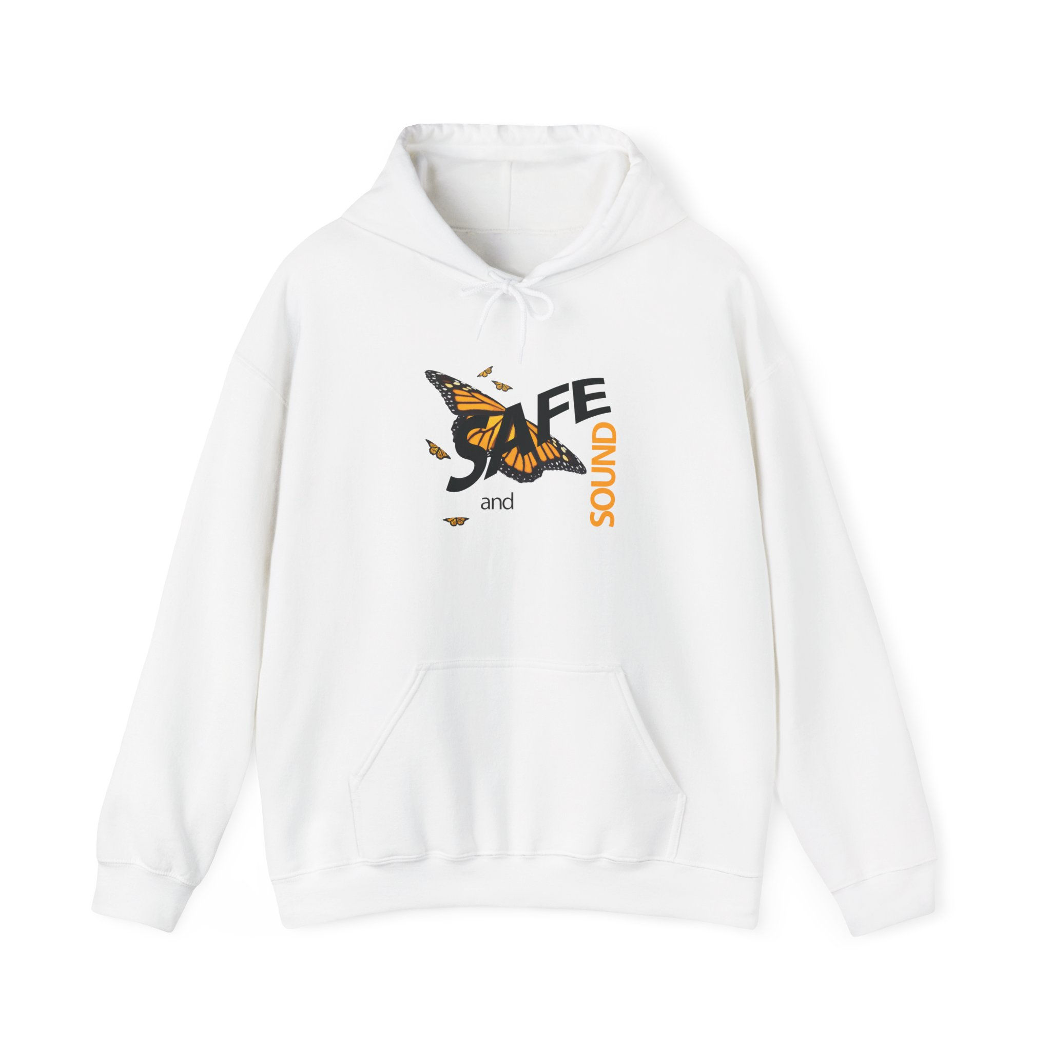 Safe and Sound Migrant Butterfly Hoodie