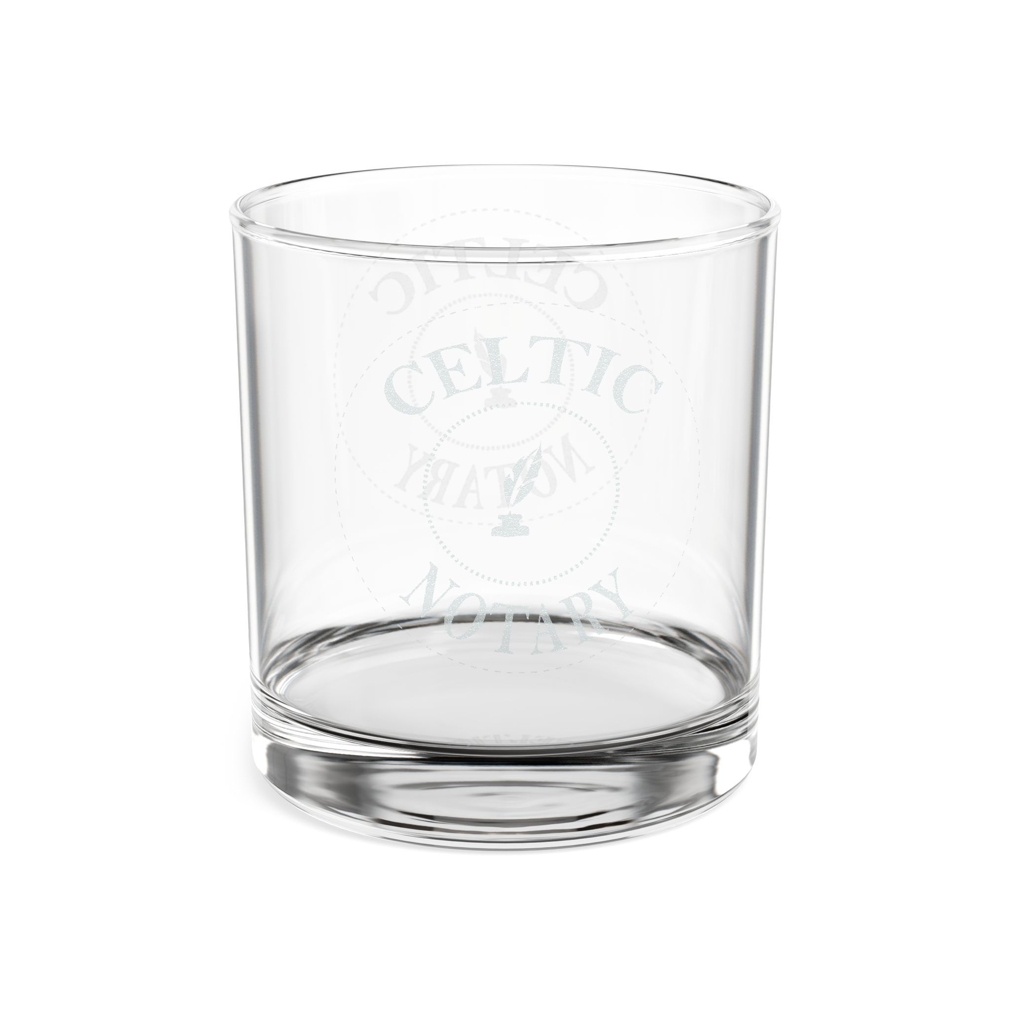 Engraved Whiskey Glass — 10.5 oz Rocks Glass