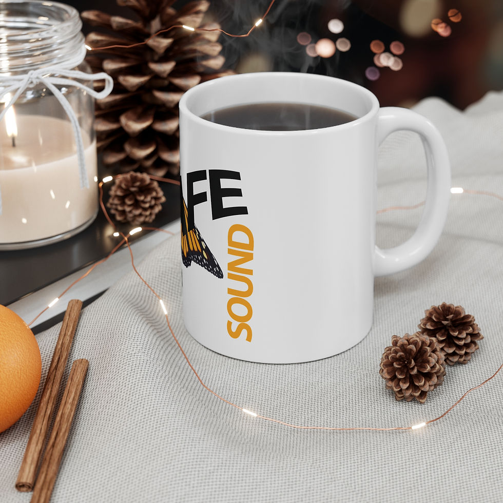 Thumbnail: Safe and Sound Migrant Butterfly 11 oz mug