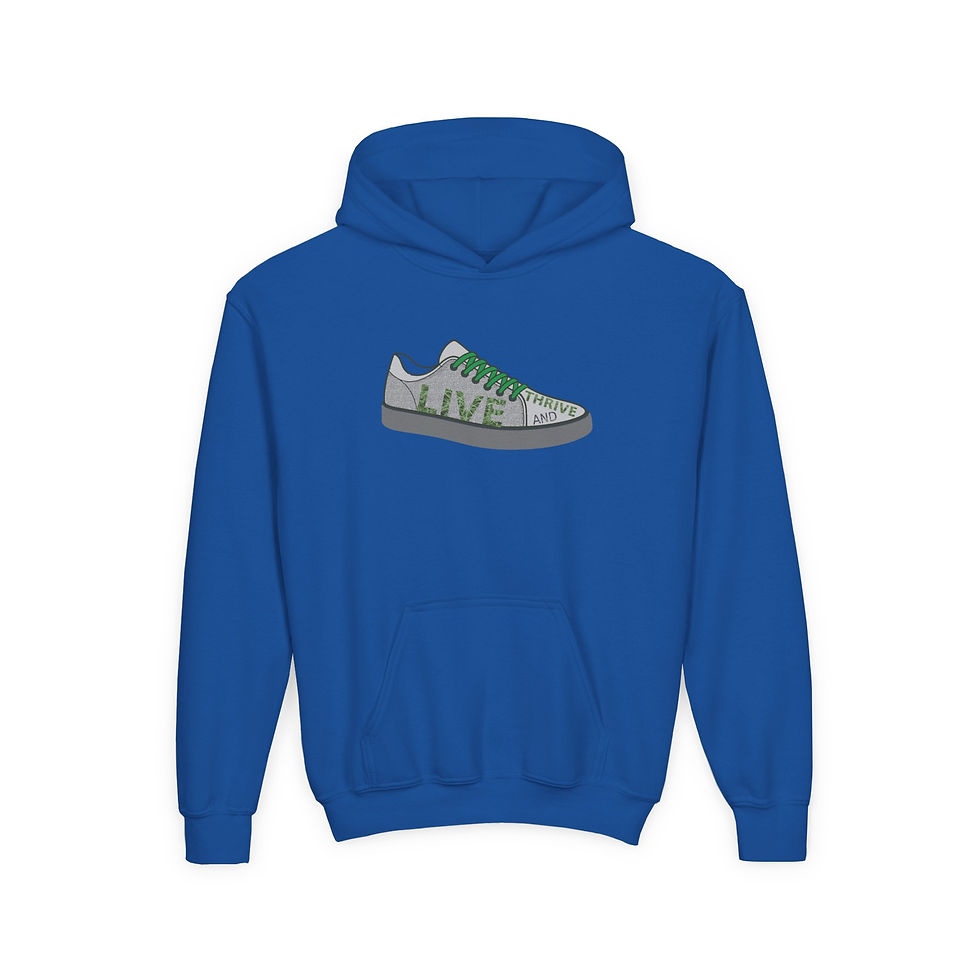 Thumbnail: Live and Thrive African Food Crisis YOUTH Hoodie