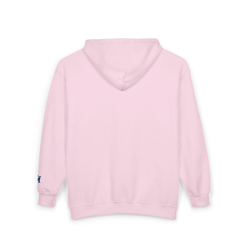 Thumbnail: Unisex Adult Zip-up Embroidered Goodness Foundation Corp cotton/poly Hoodie 