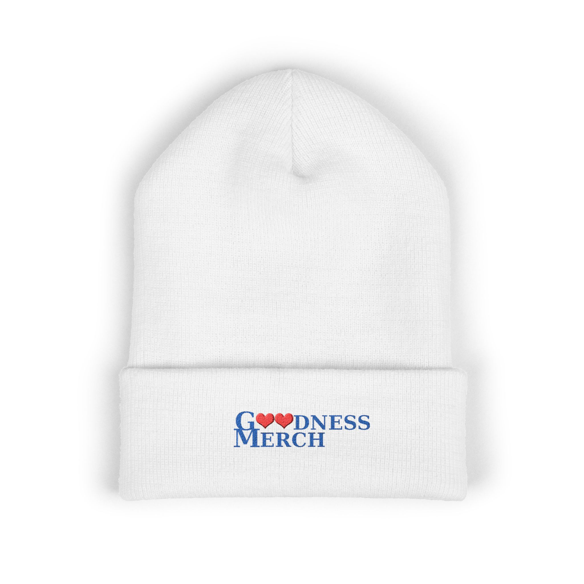 Soft and Warm Embroidered Cuffed Beanie